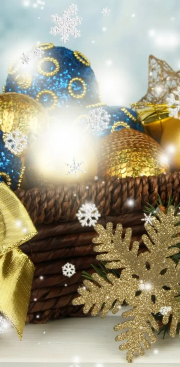 christmas baubles wallpaper by bluecoral74 - Download on ZEDGE™ | a267