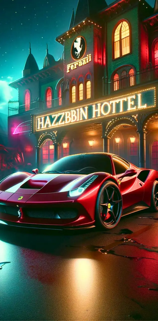Devilish Drive: Ferrari's Infernal Elegance