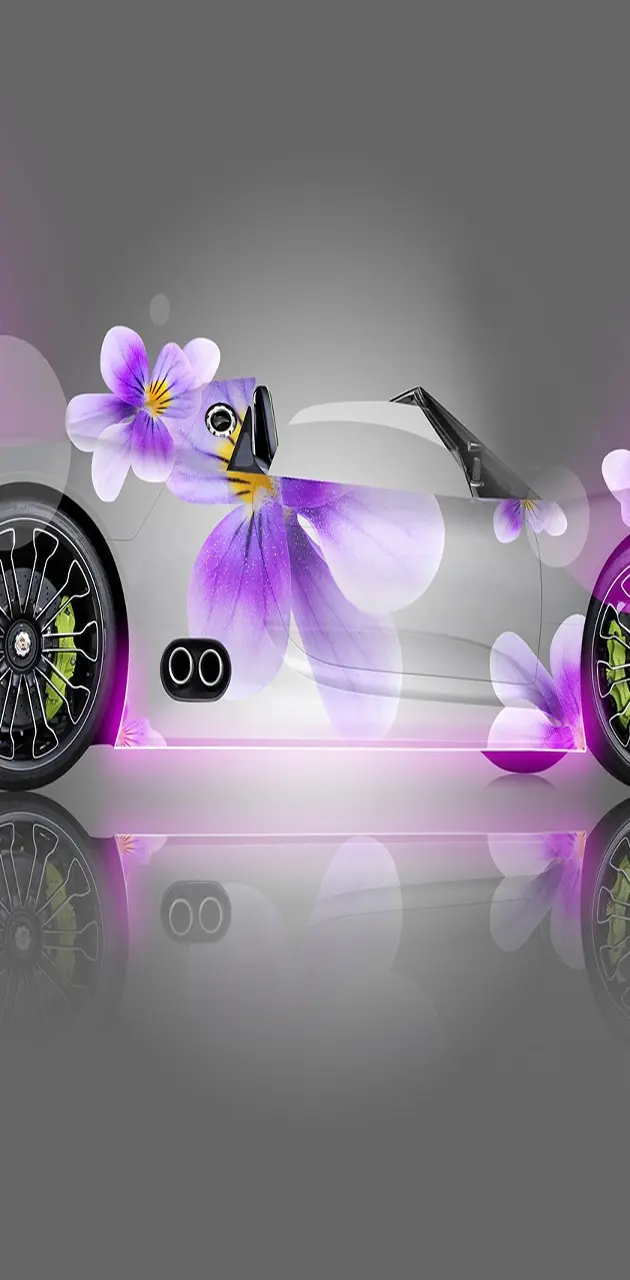 Flower   Car