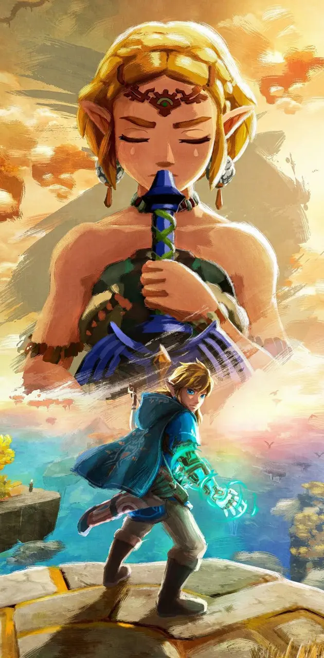 Link and Zelda ToTK
