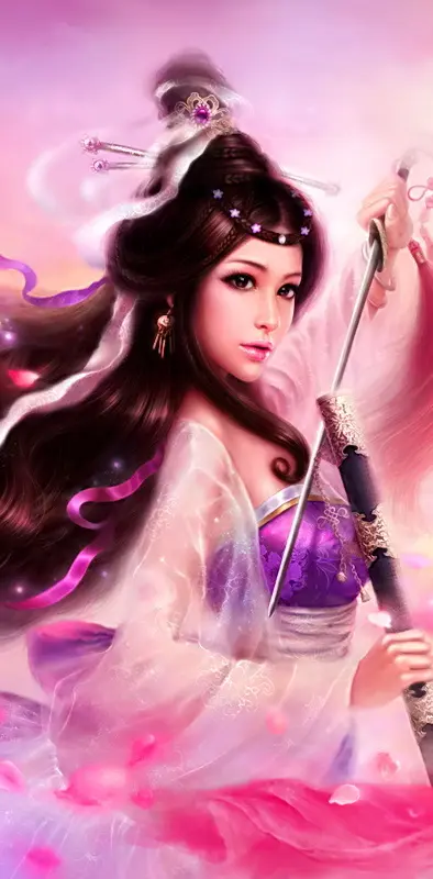 Asian Warrior Girl