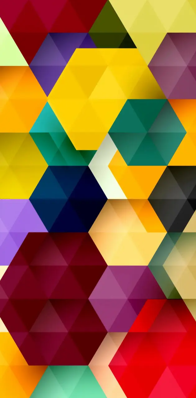 Colored Hexagons