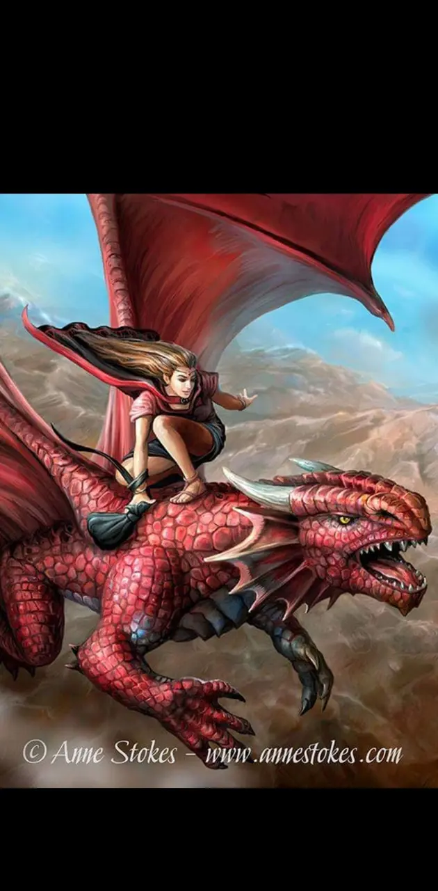 Anne stokes dragon