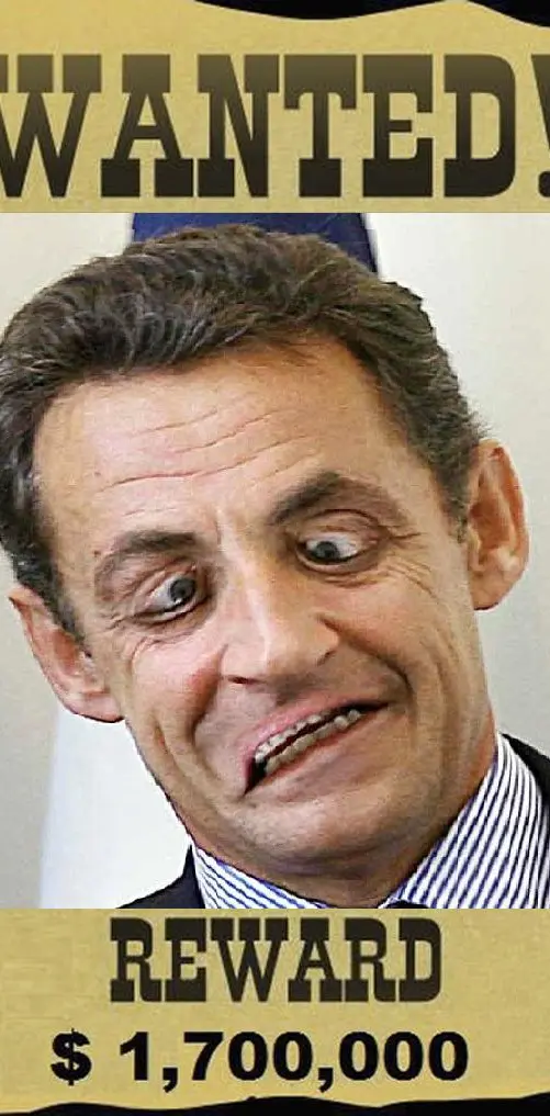 Wanted Nicol Sarkozy