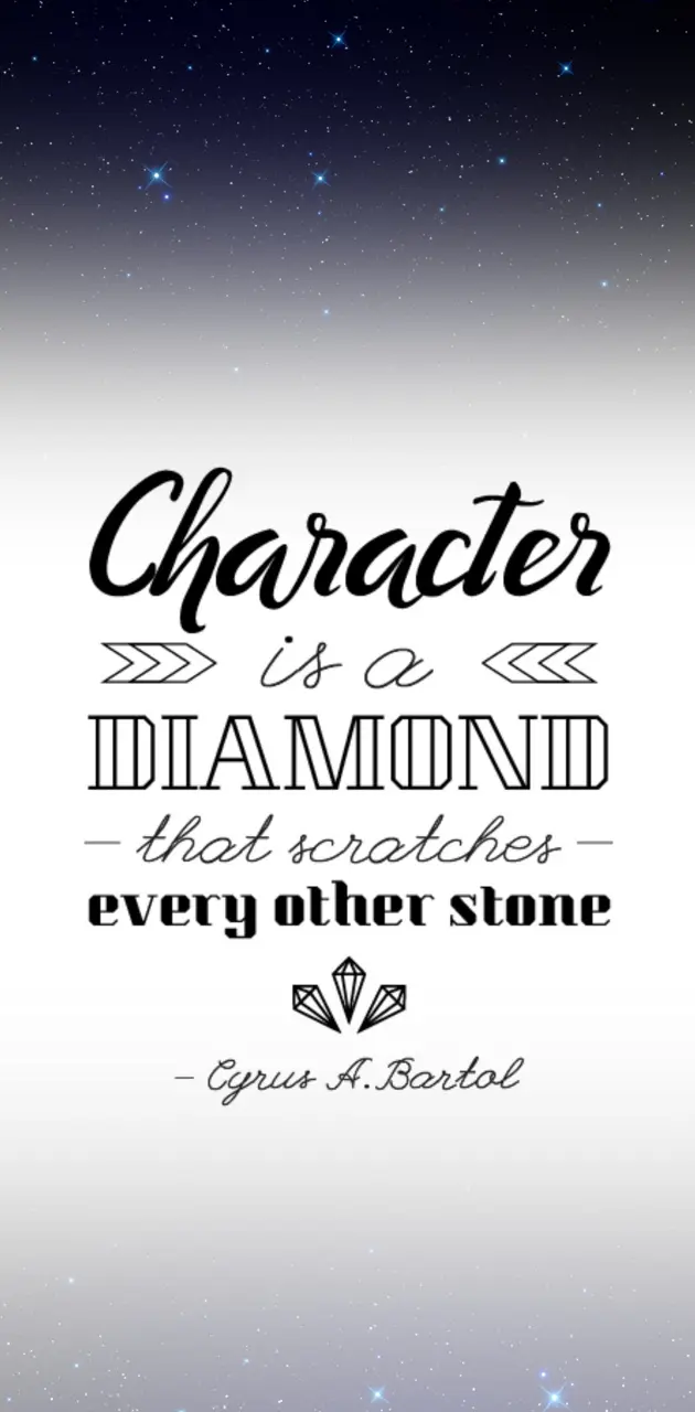 Diamond quote