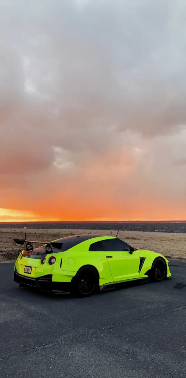 GTR sunset 
