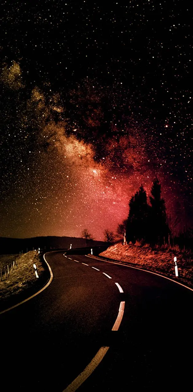 Starry road 