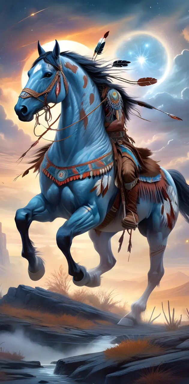 mystical war horse