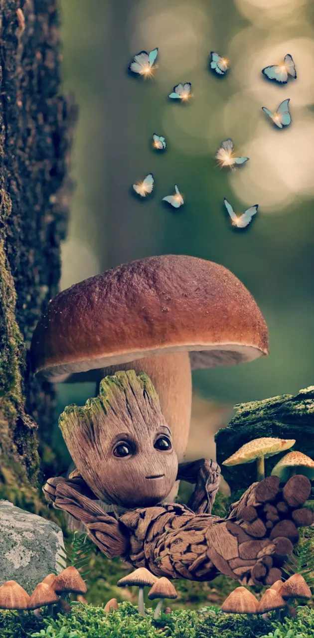 Groot Mushroom