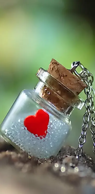 Heart In Bottle