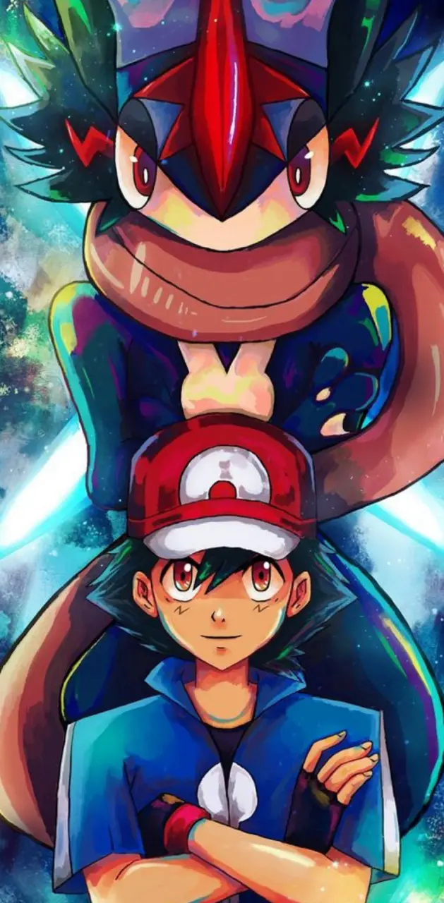 Pokemon Ash Alola wallpaper by AnnoyedInteraction - Download on ZEDGE™