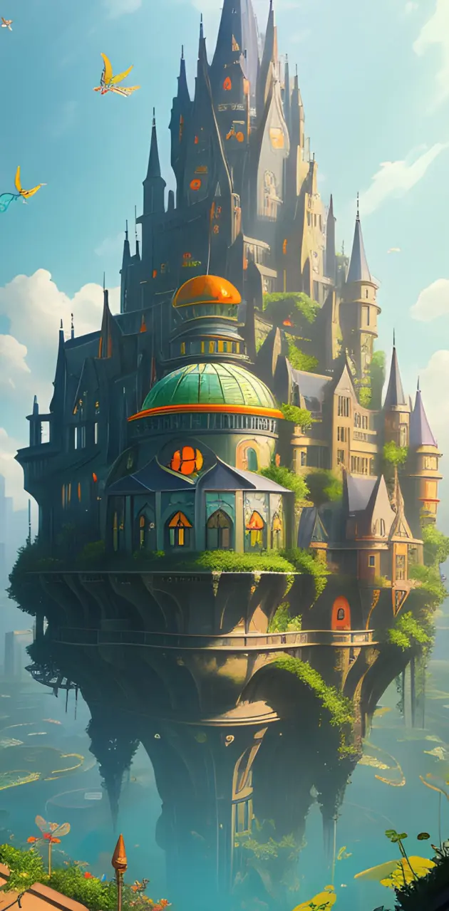 Floating city Domes