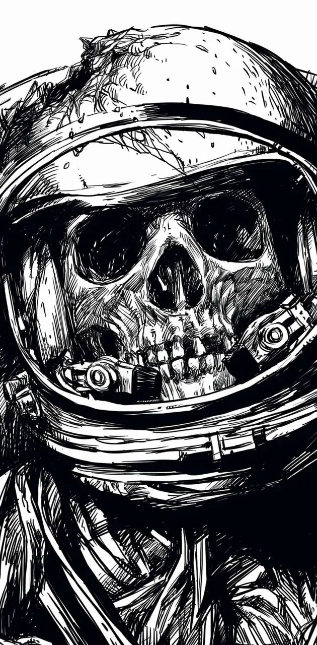 Astronaute skull
