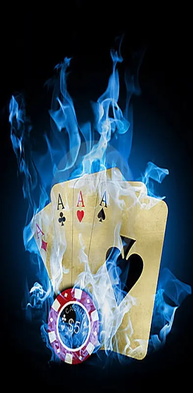 Cards on Flame
