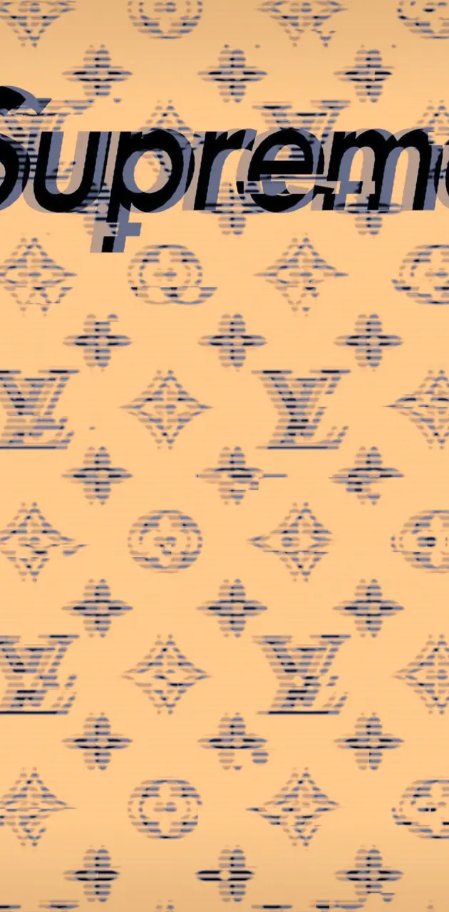 Louis Vuitton Supreme Wallpaper Iphone