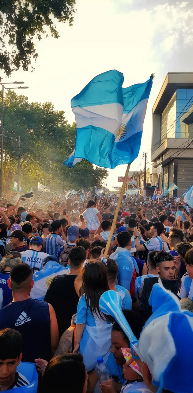 Argentine flag 