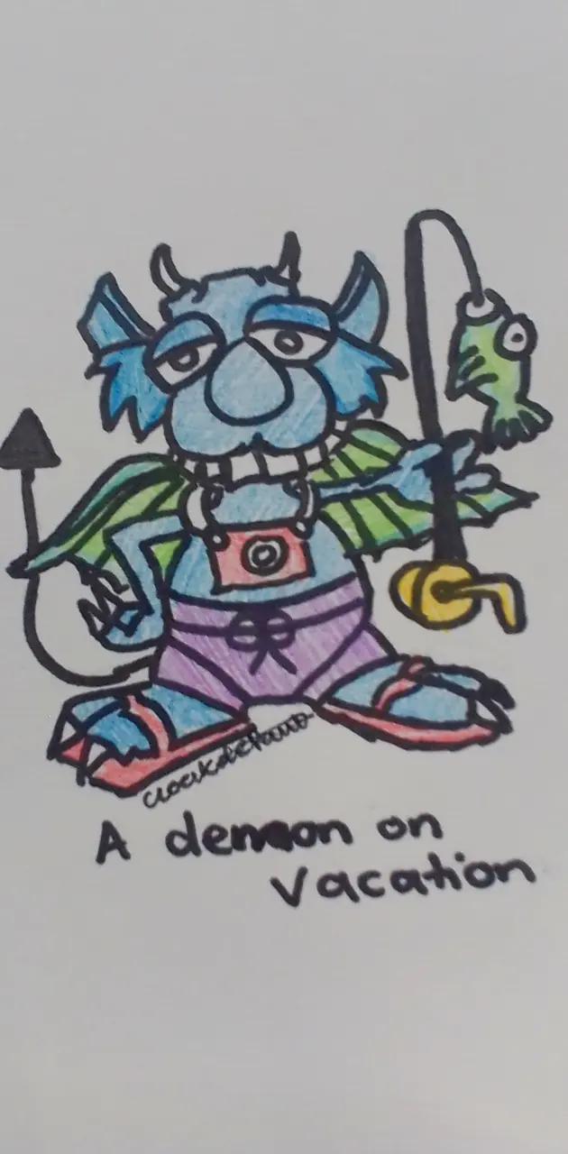 A demon on vacation