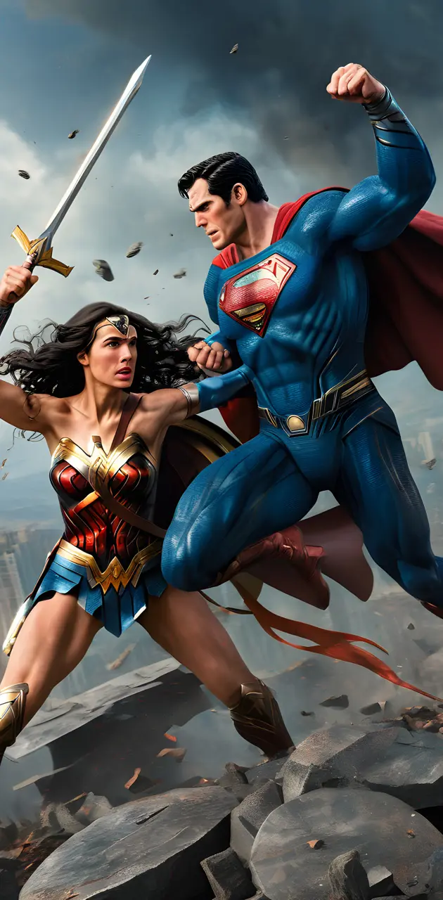 Wonder woman vs Superman