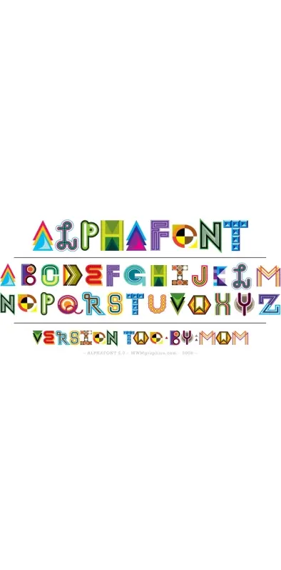 colorful alphabets