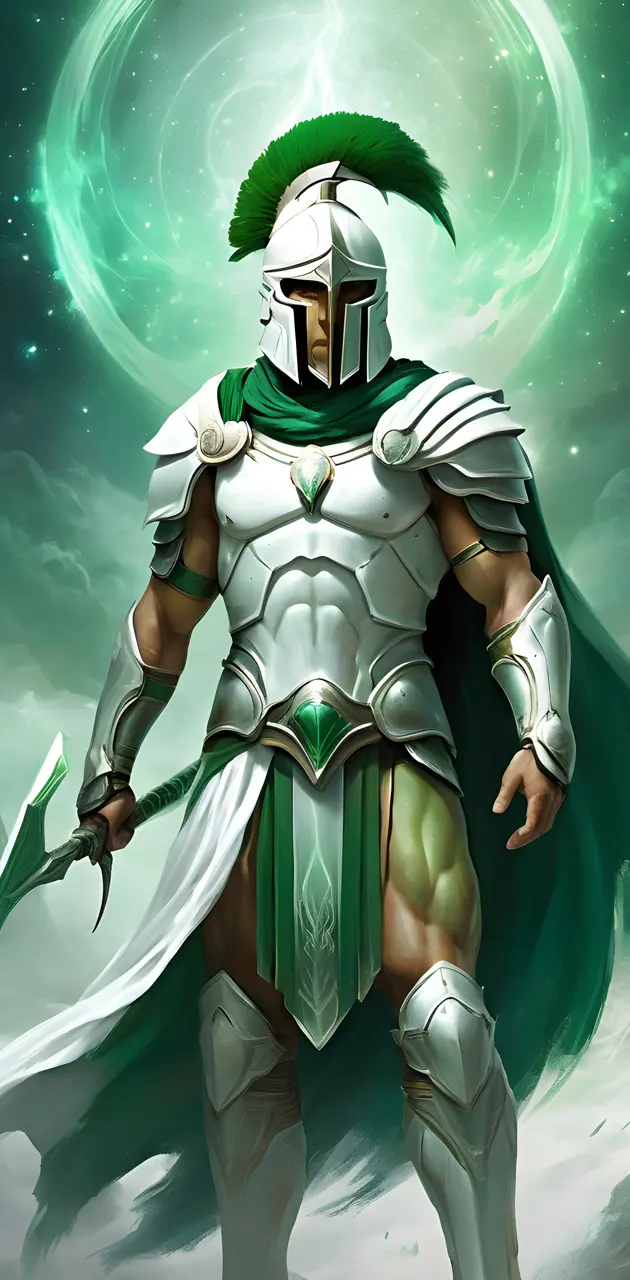 green white spartan
