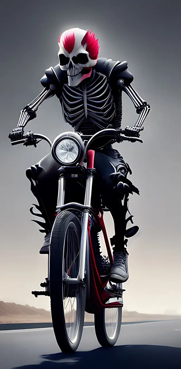Riding skeleton 