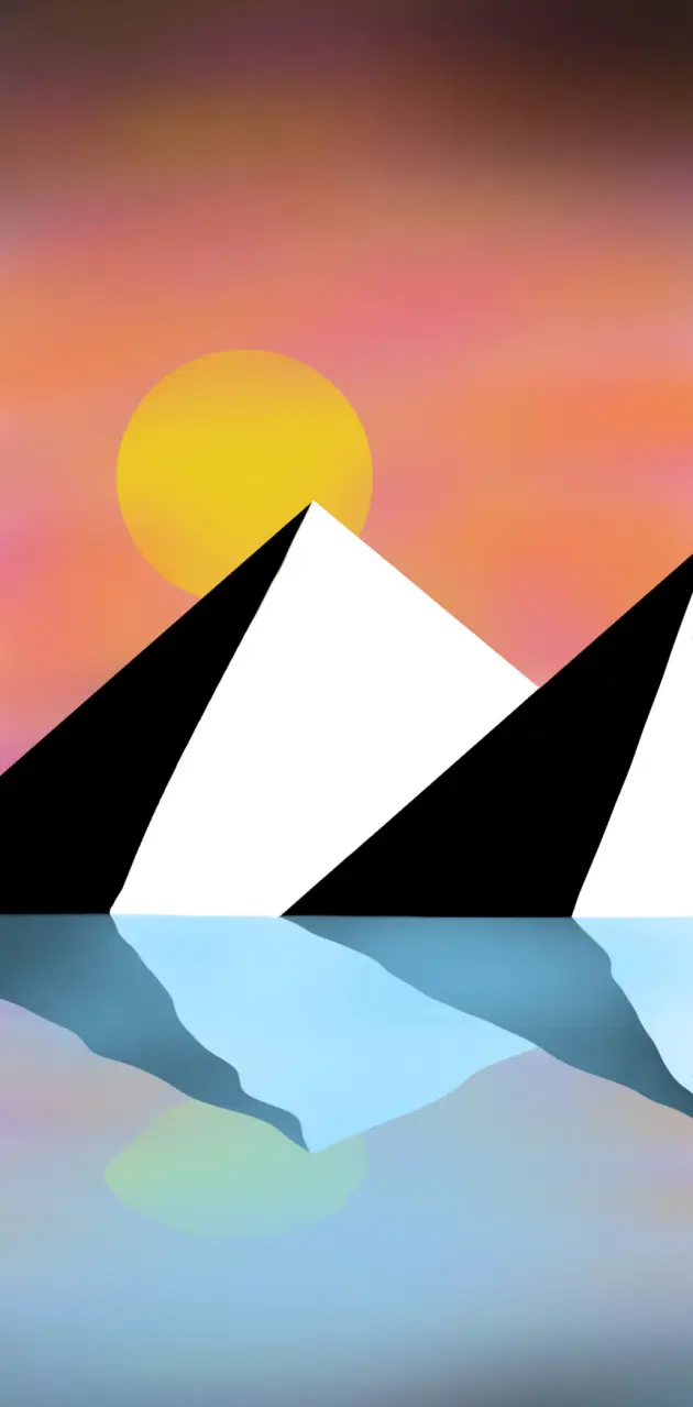 minimalist mountains