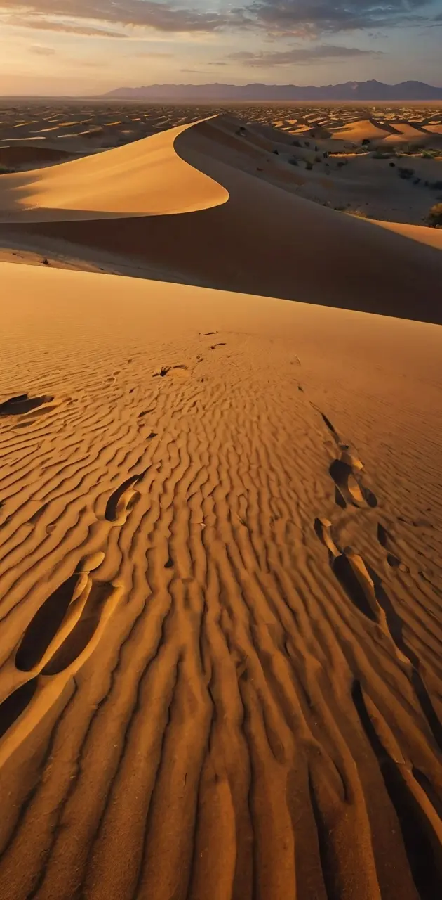 Ethereal Desert Sunris