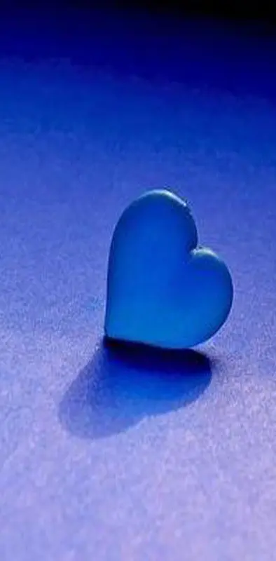 Alone Blue Heart