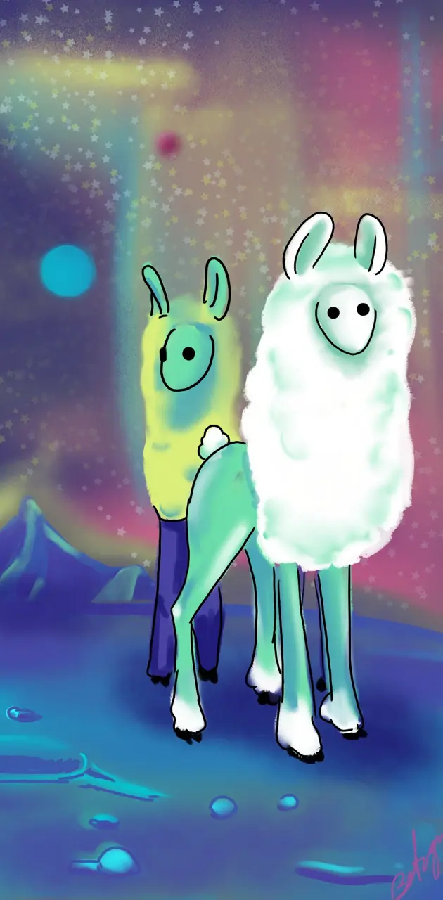 Lunar llamas
