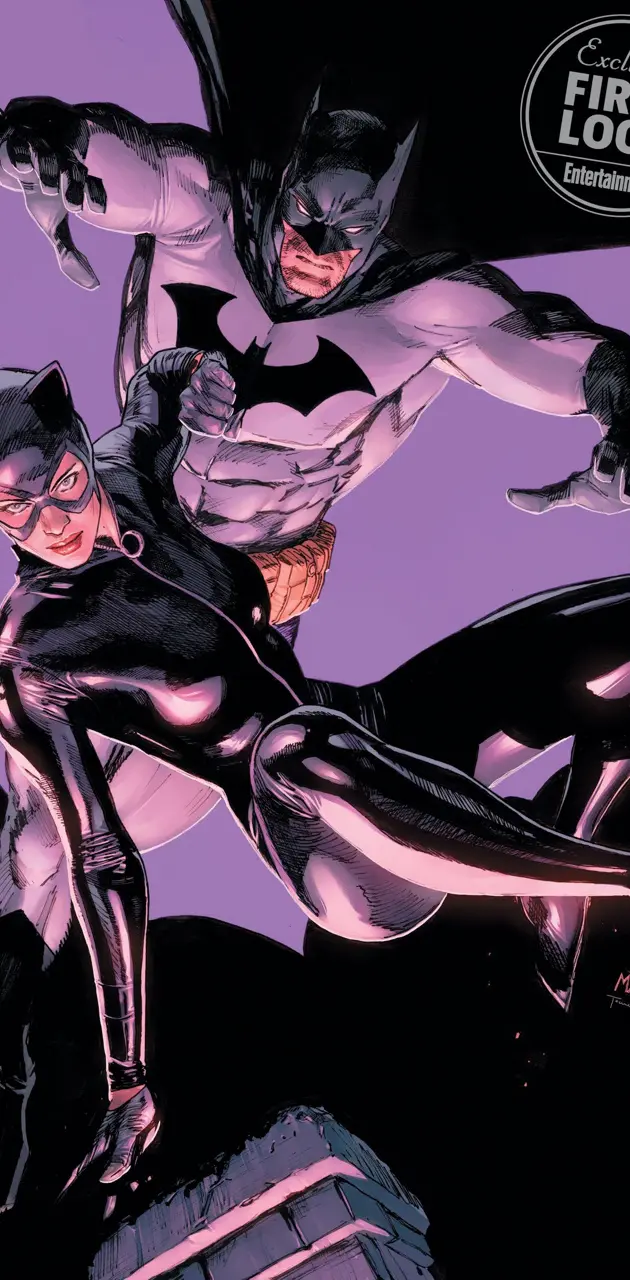 Batman Catwoman COB