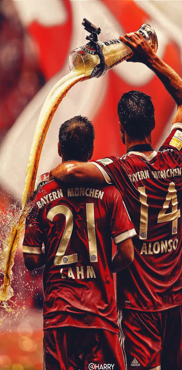 Lahm and Alonso