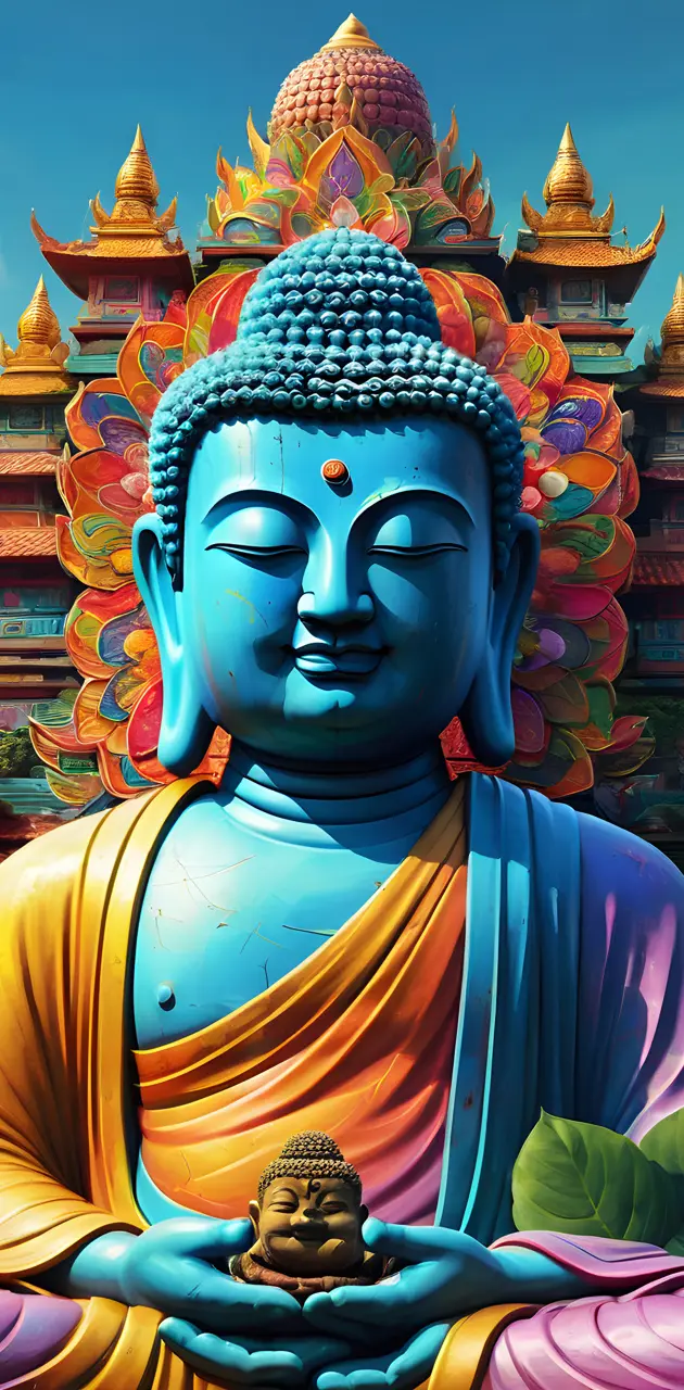 Colorful Budda