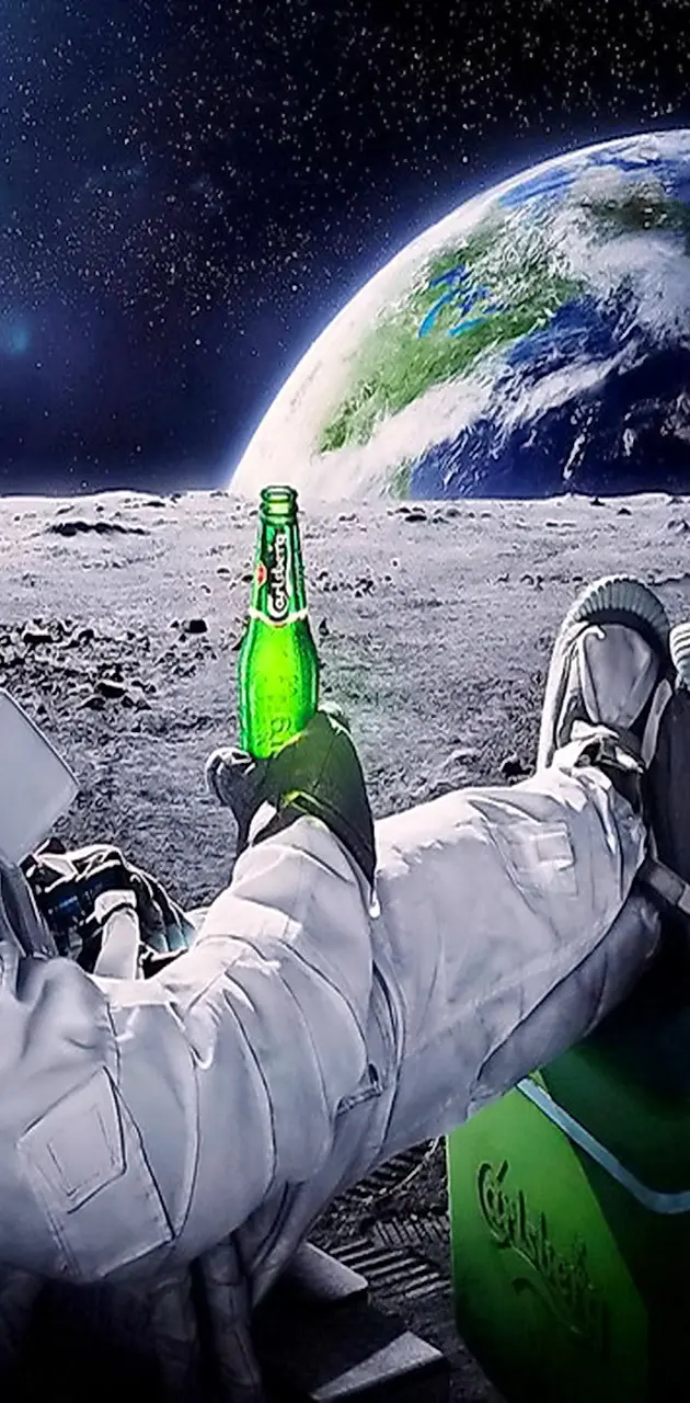 Relaxing On The Moon