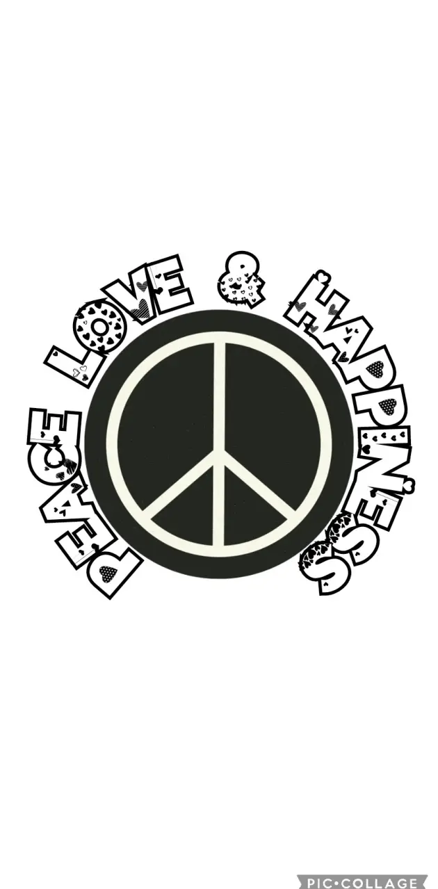 Peace love & happiness