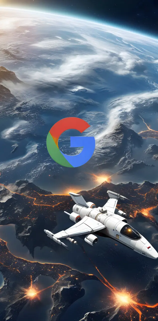 Google over the earth