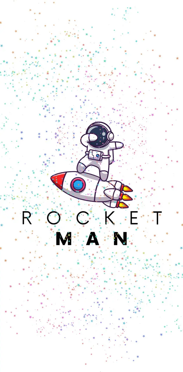 Rocket Man White