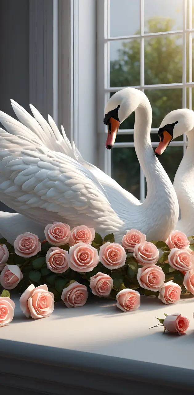 swan and the rose