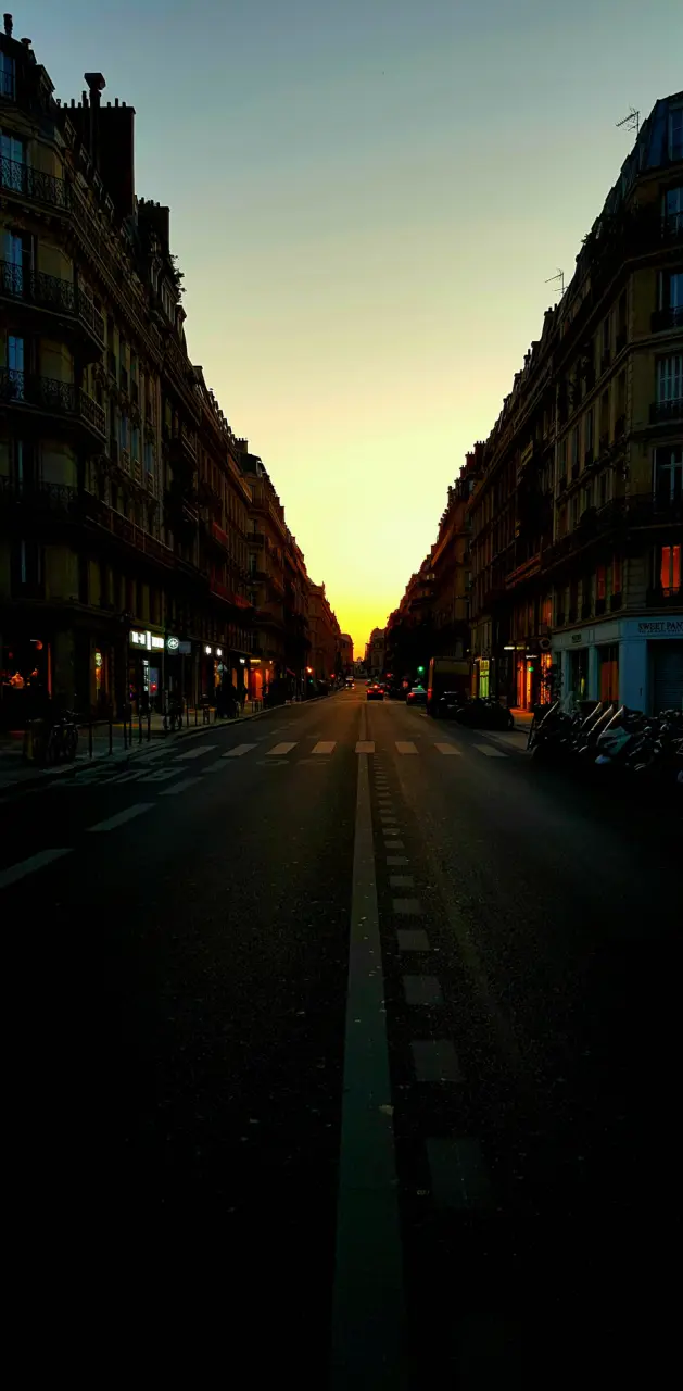 Paris Horizon Sunset