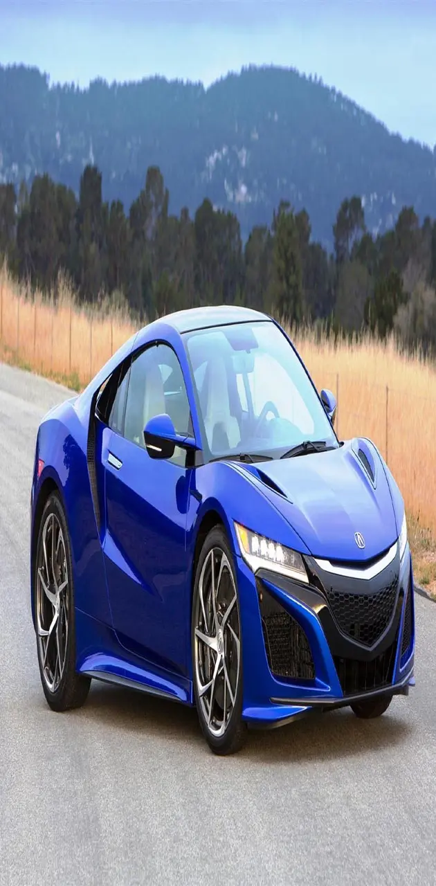 Acura NSX blue