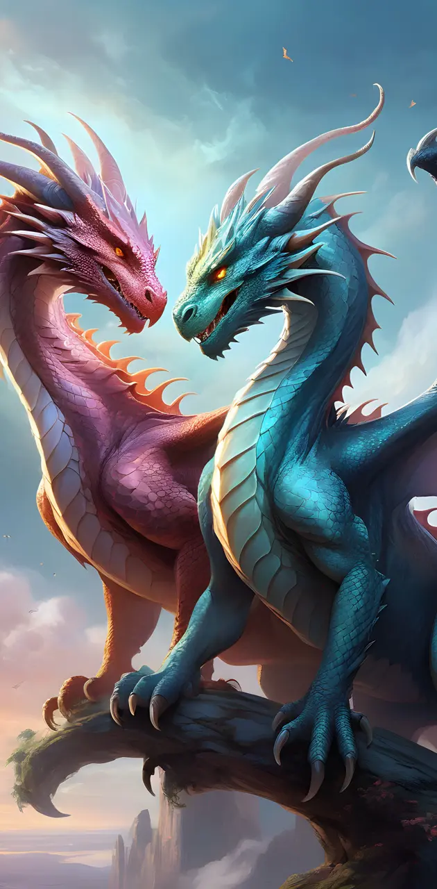 two toned dragonz