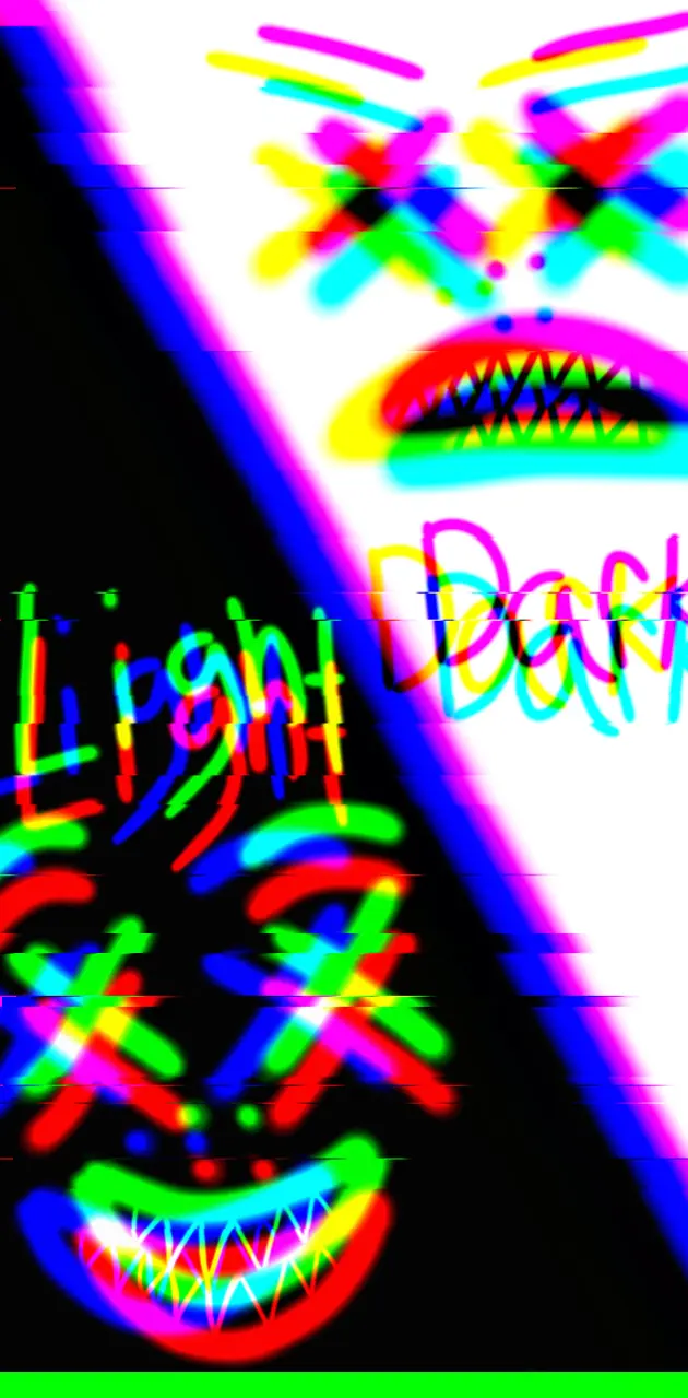 Light dark glitch