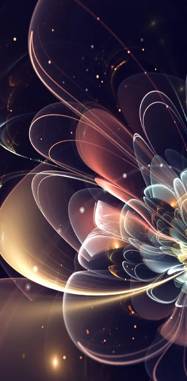 3d Abstract flower