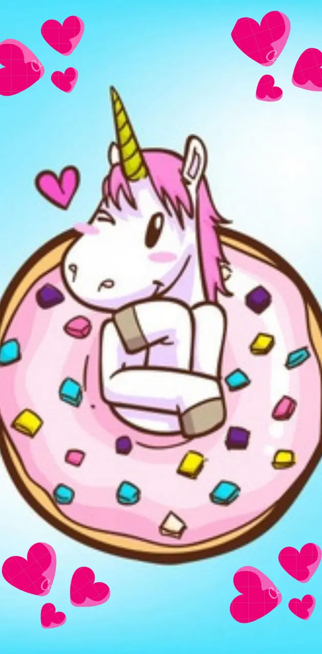 Unicorn donut