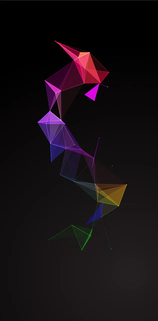Low poly abstract