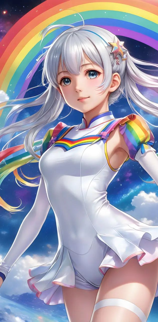 Japanese Girl As Rainbow Brite