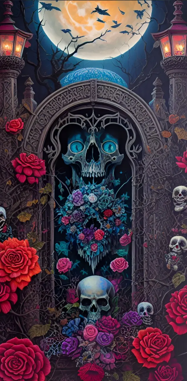 skulls graveyard