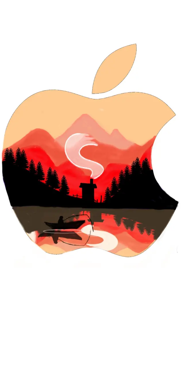 Apple logo remastered