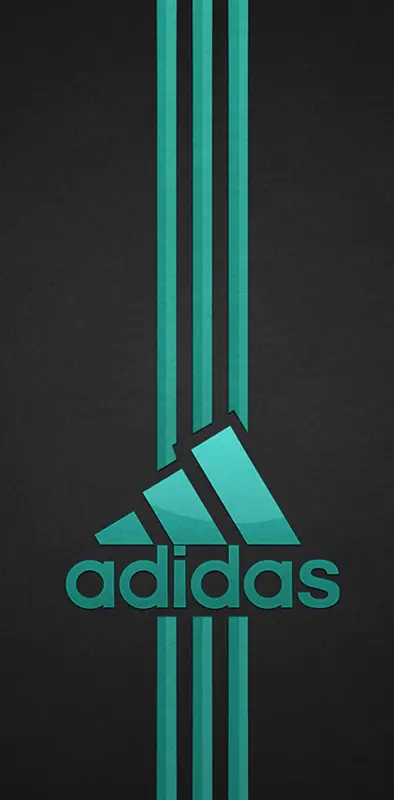Adidas blue logo