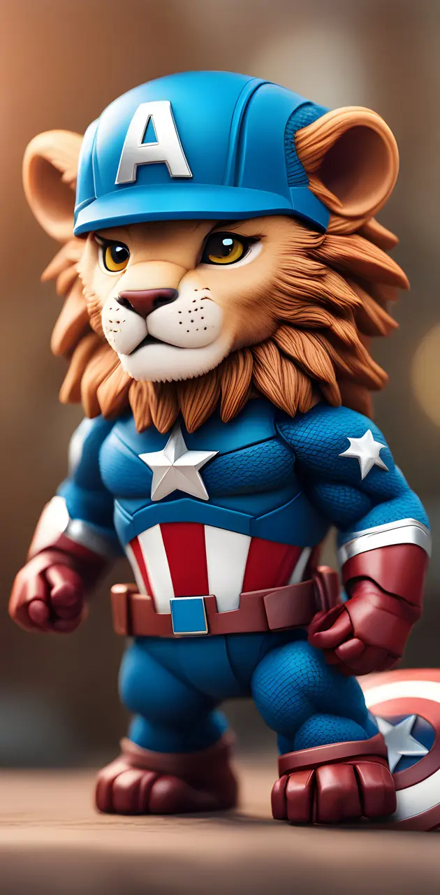 Captain Lion America 2