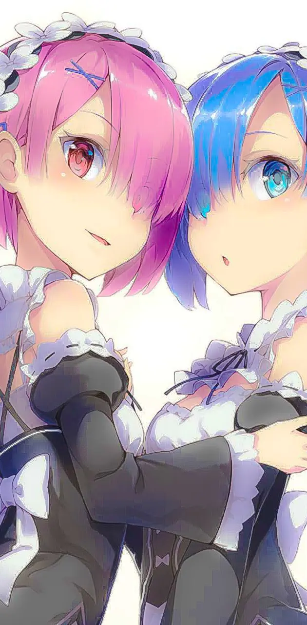 Rezero Rem and Ram